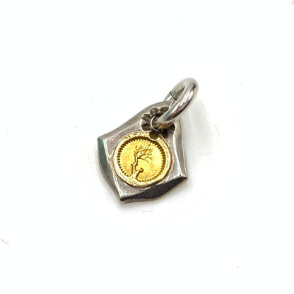 【中古品】【メンズ】 Wild Wood ワイルドウッド GOLD MEDAL TOP ゴールド メタル トップ アクセサリー ペンダントトップ 191-260724-ko-07-tei カラー：シルバー/ゴールド 万代Net店