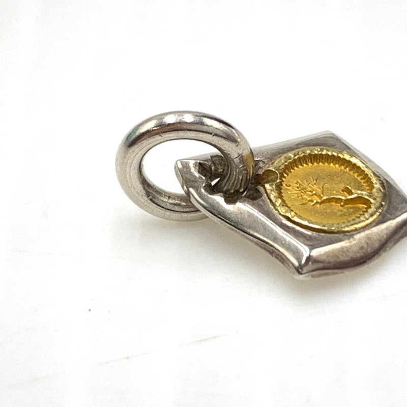 【中古品】【メンズ】 Wild Wood ワイルドウッド GOLD MEDAL TOP ゴールド メタル トップ アクセサリー ペンダントトップ 191-260724-ko-07-tei カラー：シルバー/ゴールド 万代Net店