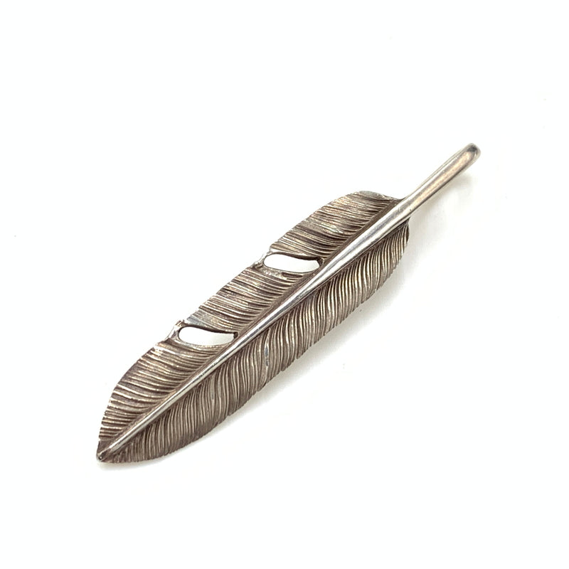 【中古品】【メンズ】 Wild Wood ワイルドウッド SV FEATHER シルバー フェザー アクセサリー ペンダントトップ 191-260724-ko-05-tei カラー：シルバー 万代Net店