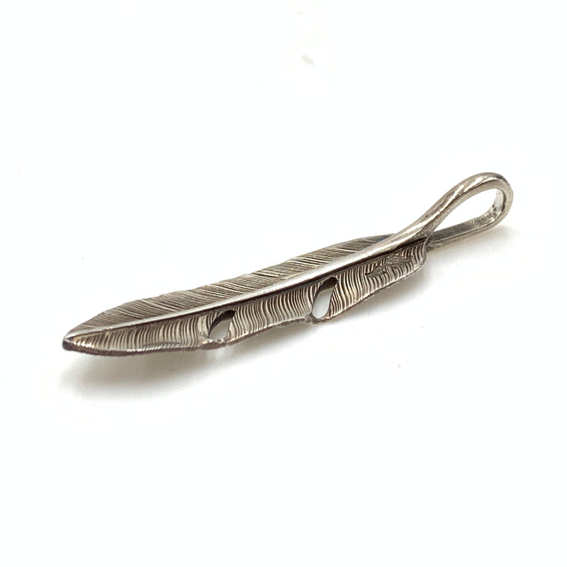 【中古品】【メンズ】 Wild Wood ワイルドウッド SV FEATHER シルバー フェザー アクセサリー ペンダントトップ 191-260724-ko-05-tei カラー：シルバー 万代Net店