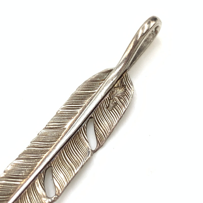 【中古品】【メンズ】 Wild Wood ワイルドウッド SV FEATHER シルバー フェザー アクセサリー ペンダントトップ 191-260724-ko-05-tei カラー：シルバー 万代Net店