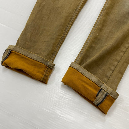 【現状渡し品】【メンズ】 DIESEL ディーゼル SLEENKER DENIM PANTS スリンカー デニム パンツ ボトムス ジーンズ 152-260801-sa-27-tei サイズ：27 カラー：ブラウン 万代Net店