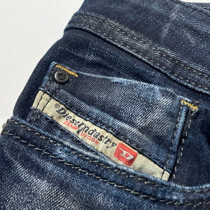 【中古品】【メンズ】 DIESEL ディーゼル SLEENKER DENIM PANTS スリンカー デニム パンツ ボトムス 152-260813-sa-01-tei サイズ：27 カラー：インディゴ 万代Net店