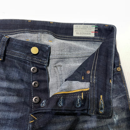 【中古品】【メンズ】 DIESEL ディーゼル SLEENKER DENIM PANTS スリンカー デニム パンツ ボトムス 152-260813-sa-01-tei サイズ：27 カラー：インディゴ 万代Net店