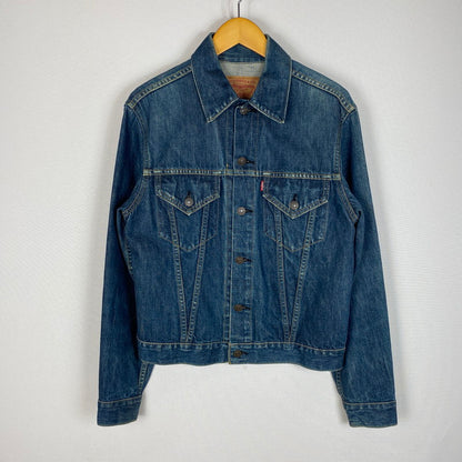 【中古品】【メンズ】 90's 3RD TYPE TRACKER JACKET 71557-0214 90年代 サードタイプ トラッカー ジャケット ライトアウター デニムジャケット Gジャン 145-260420-KS-09-fuzh サイズ：38 カラー：インディゴ 万代Net店