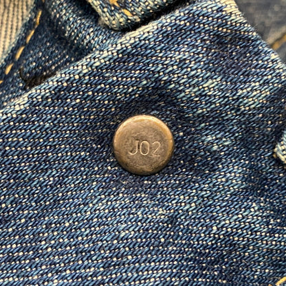 【中古品】【メンズ】 90's 3RD TYPE TRACKER JACKET 71557-0214 90年代 サードタイプ トラッカー ジャケット ライトアウター デニムジャケット Gジャン 145-260420-KS-09-fuzh サイズ：38 カラー：インディゴ 万代Net店
