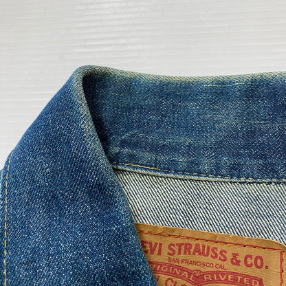 【中古品】【メンズ】 90's 3RD TYPE TRACKER JACKET 71557-0214 90年代 サードタイプ トラッカー ジャケット ライトアウター デニムジャケット Gジャン 145-260420-KS-09-fuzh サイズ：38 カラー：インディゴ 万代Net店