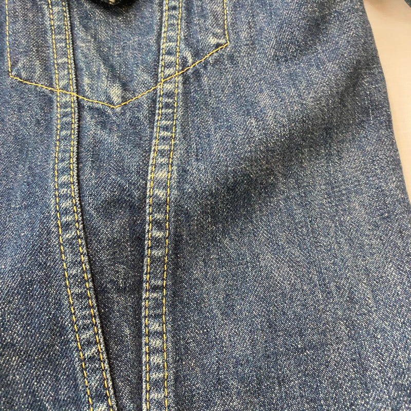 【中古品】【メンズ】 90's 3RD TYPE TRACKER JACKET 71557-0214 90年代 サードタイプ トラッカー ジャケット ライトアウター デニムジャケット Gジャン 145-260420-KS-09-fuzh サイズ：38 カラー：インディゴ 万代Net店