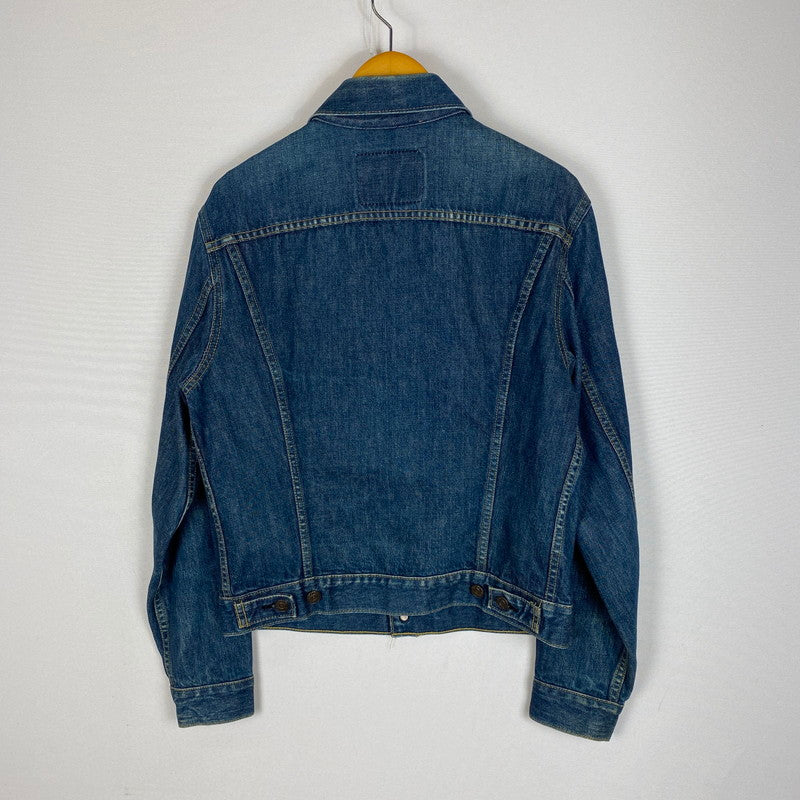 【中古品】【メンズ】 90's 3RD TYPE TRACKER JACKET 71557-0214 90年代 サードタイプ トラッカー ジャケット ライトアウター デニムジャケット Gジャン 145-260420-KS-09-fuzh サイズ：38 カラー：インディゴ 万代Net店