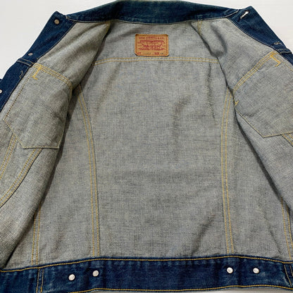 【中古品】【メンズ】 90's 3RD TYPE TRACKER JACKET 71557-0214 90年代 サードタイプ トラッカー ジャケット ライトアウター デニムジャケット Gジャン 145-260420-KS-09-fuzh サイズ：38 カラー：インディゴ 万代Net店