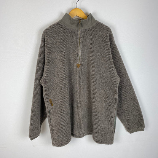 【中古品】【メンズ】 80's SHERPA FLEECE JACKET VINTAGE X808 80年代 シェルパ フリース ジャケット アウター ビンテージ USA製 144-260420-KS-04-tei サイズ：不明 カラー：グレー 万代Net店