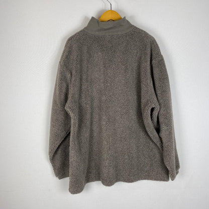 【中古品】【メンズ】 80's SHERPA FLEECE JACKET VINTAGE X808 80年代 シェルパ フリース ジャケット アウター ビンテージ USA製 144-260420-KS-04-tei サイズ：不明 カラー：グレー 万代Net店