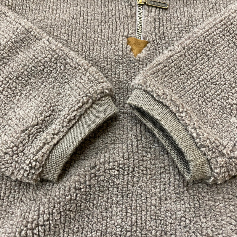 【中古品】【メンズ】 80's SHERPA FLEECE JACKET VINTAGE X808 80年代 シェルパ フリース ジャケット アウター ビンテージ USA製 144-260420-KS-04-tei サイズ：不明 カラー：グレー 万代Net店