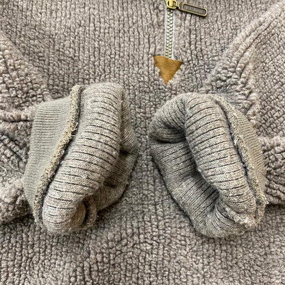 【中古品】【メンズ】 80's SHERPA FLEECE JACKET VINTAGE X808 80年代 シェルパ フリース ジャケット アウター ビンテージ USA製 144-260420-KS-04-tei サイズ：不明 カラー：グレー 万代Net店