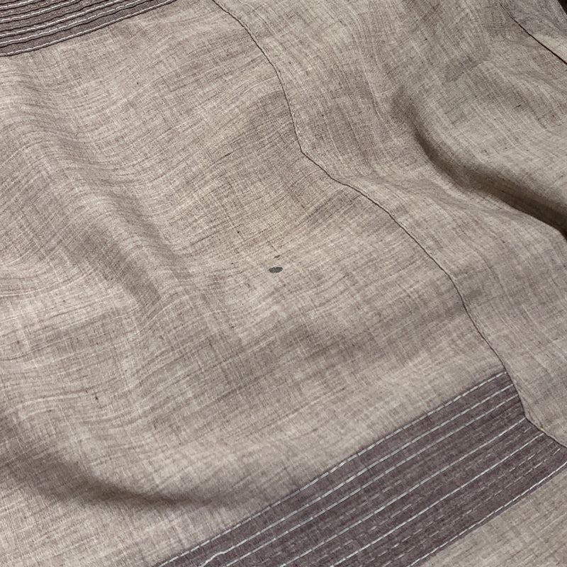 【現状渡し品】【メンズ】 GUAYABERA グァジャベーラ CUBAN SHIRT VINTAGE キューバシャツ 半袖 トップス ヴィンテージ 145-260716-ko-09-tei サイズ：M カラー：茶/紫系 万代Net店
