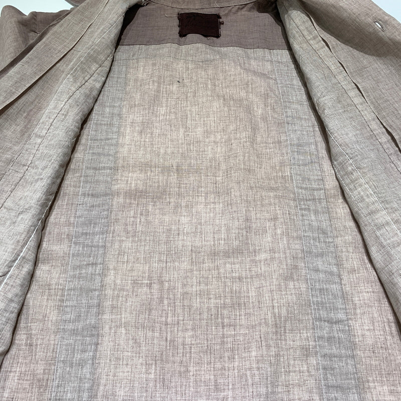 【現状渡し品】【メンズ】 GUAYABERA グァジャベーラ CUBAN SHIRT VINTAGE キューバシャツ 半袖 トップス ヴィンテージ 145-260716-ko-09-tei サイズ：M カラー：茶/紫系 万代Net店