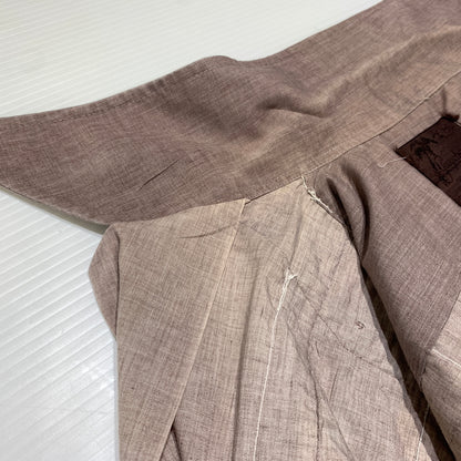 【現状渡し品】【メンズ】 GUAYABERA グァジャベーラ CUBAN SHIRT VINTAGE キューバシャツ 半袖 トップス ヴィンテージ 145-260716-ko-09-tei サイズ：M カラー：茶/紫系 万代Net店