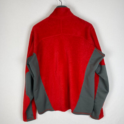 【現状渡し品】【メンズ】 00's R2 FLEECE JACKET 25136F0 00年代 R2 フリース ジャケット アウター 144-260420-KS-13-tei サイズ：M カラー：レッド 万代Net店
