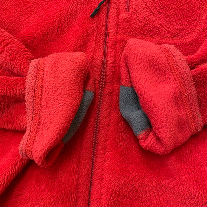 【現状渡し品】【メンズ】 00's R2 FLEECE JACKET 25136F0 00年代 R2 フリース ジャケット アウター 144-260420-KS-13-tei サイズ：M カラー：レッド 万代Net店