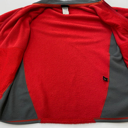 【現状渡し品】【メンズ】 00's R2 FLEECE JACKET 25136F0 00年代 R2 フリース ジャケット アウター 144-260420-KS-13-tei サイズ：M カラー：レッド 万代Net店
