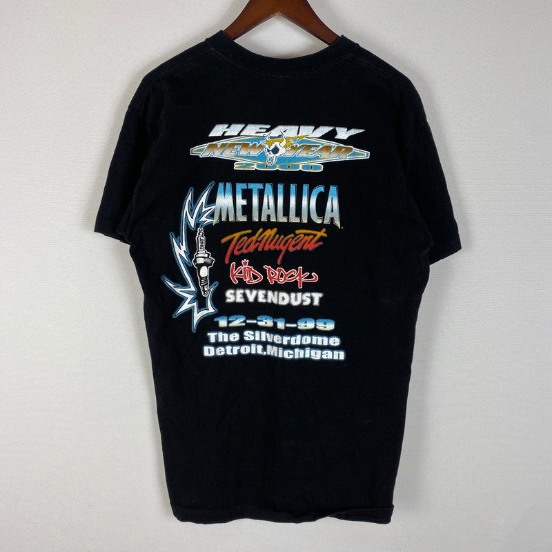 【中古品】【メンズ】 TOUR CHAMP ツアーチャンプ 90’s METALLICA MORTER CITY MILLENNIUM TOUR TEE 90年代 メタリカ モルタルシティ ミレニアム ツアー Tシャツ 半袖 トップス 145-260418-ks-03-tei サイズ：L カラー：ブラック 万代Net店