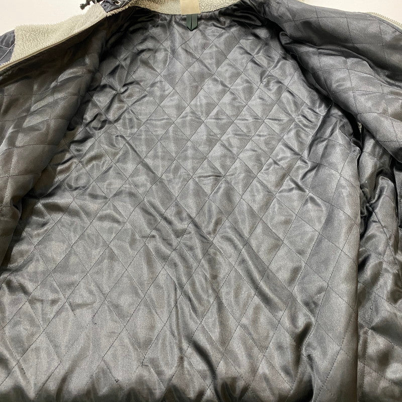 【現状渡し品】【メンズ】 adidas アディダス ARM QUILTED FLEECE JACKET AA-5147 アーム キルティング フリースジャケット アウター デサント社製 148-260415-ks-10-tei サイズ：L カラー：グレー 万代Net店