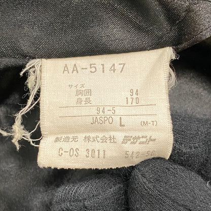 【現状渡し品】【メンズ】 adidas アディダス ARM QUILTED FLEECE JACKET AA-5147 アーム キルティング フリースジャケット アウター デサント社製 148-260415-ks-10-tei サイズ：L カラー：グレー 万代Net店