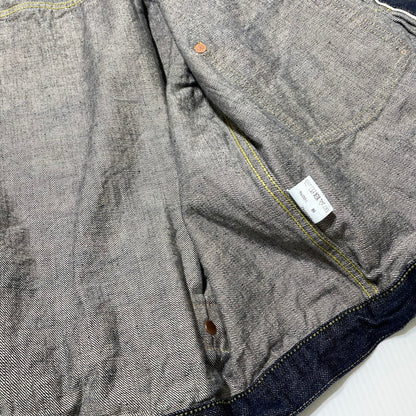【中古品】【メンズ】 WW2 MODEL BROWN COTTON DENIM JACKET S2107-24 大戦モデル ブラウンコットン デニムジャケット ライトアウター 145-260417-yo-07-fuzh サイズ：38(M) カラー：インディゴ 万代Net店