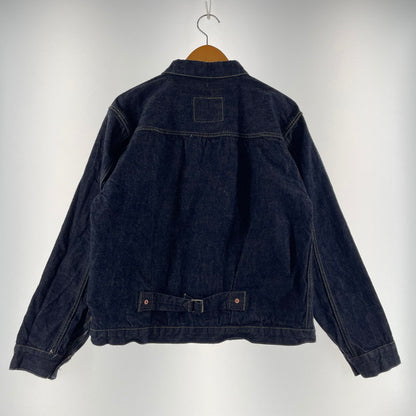 【中古品】【メンズ】 WW2 MODEL BROWN COTTON DENIM JACKET S2107-24 大戦モデル ブラウンコットン デニムジャケット ライトアウター 145-260417-yo-07-fuzh サイズ：38(M) カラー：インディゴ 万代Net店