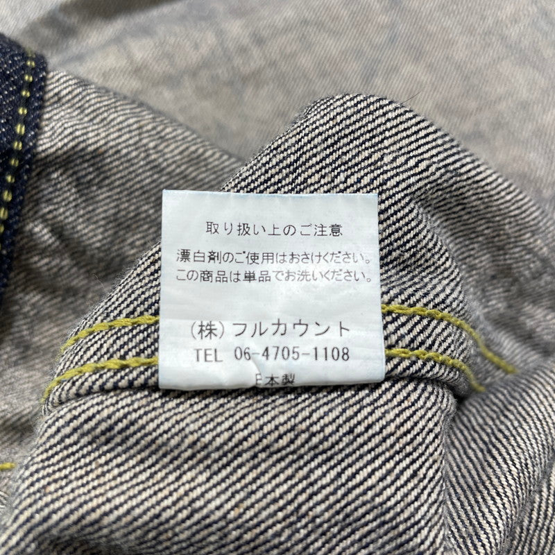 【中古品】【メンズ】 WW2 MODEL BROWN COTTON DENIM JACKET S2107-24 大戦モデル ブラウンコットン デニムジャケット ライトアウター 145-260417-yo-07-fuzh サイズ：38(M) カラー：インディゴ 万代Net店