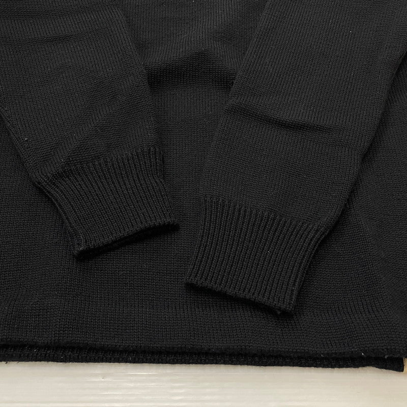 【中古品】【メンズ】 SEA MANS SWEATER シー マンズ セーター トップス ニット プルオーバー 140-260418-ko-05-fuzh サイズ：38 カラー：ブラック 万代Net店