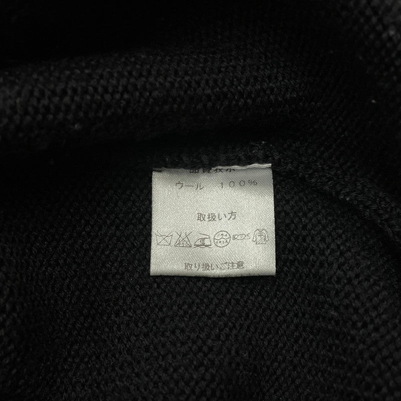 【中古品】【メンズ】 SEA MANS SWEATER シー マンズ セーター トップス ニット プルオーバー 140-260418-ko-05-fuzh サイズ：38 カラー：ブラック 万代Net店
