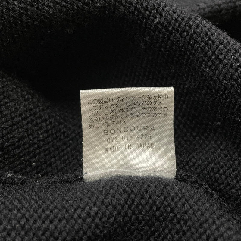 【中古品】【メンズ】 SEA MANS SWEATER シー マンズ セーター トップス ニット プルオーバー 140-260418-ko-05-fuzh サイズ：38 カラー：ブラック 万代Net店