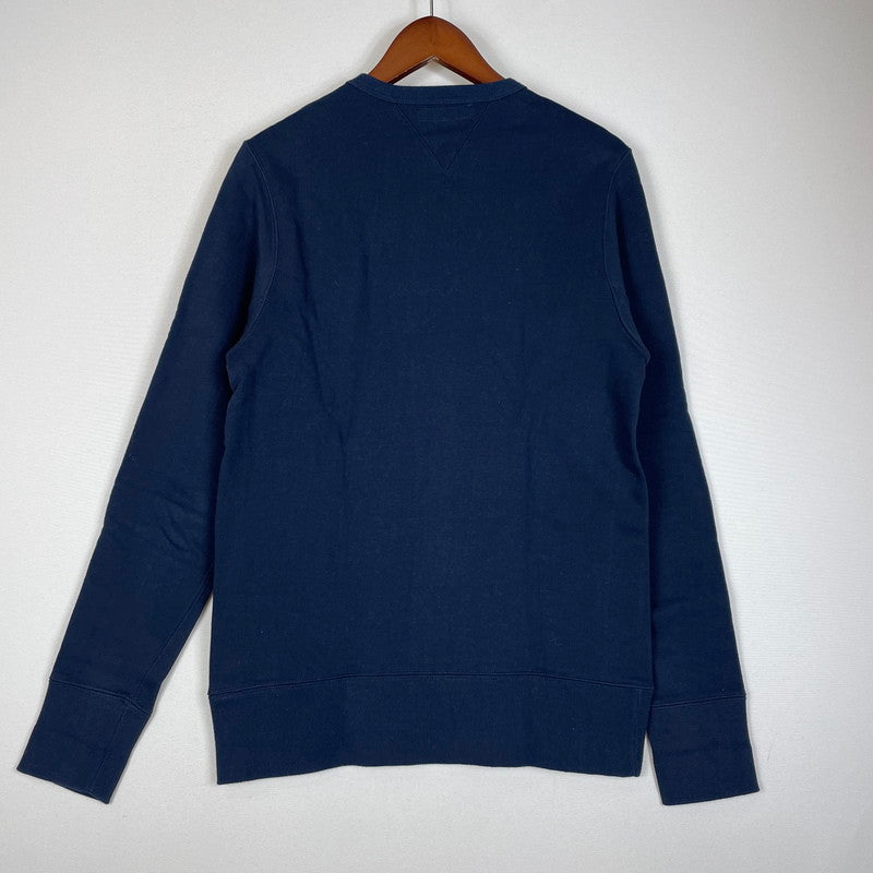 【中古品】【メンズ】 MERZ B.SCHWANEN メルツベーシュヴァーネン LOOPWHEELED SWEATSHIRT 3S48 ループホイール スウェット トップス トレーナー プルオーバー 141-260418-ko-02-tei サイズ：M カラー：ネイビー 万代Net店