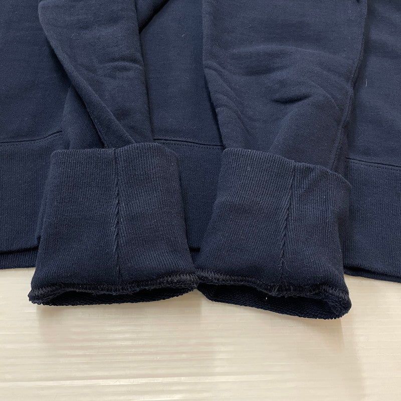 【中古品】【メンズ】 MERZ B.SCHWANEN メルツベーシュヴァーネン LOOPWHEELED SWEATSHIRT 3S48 ループホイール スウェット トップス トレーナー プルオーバー 141-260418-ko-02-tei サイズ：M カラー：ネイビー 万代Net店