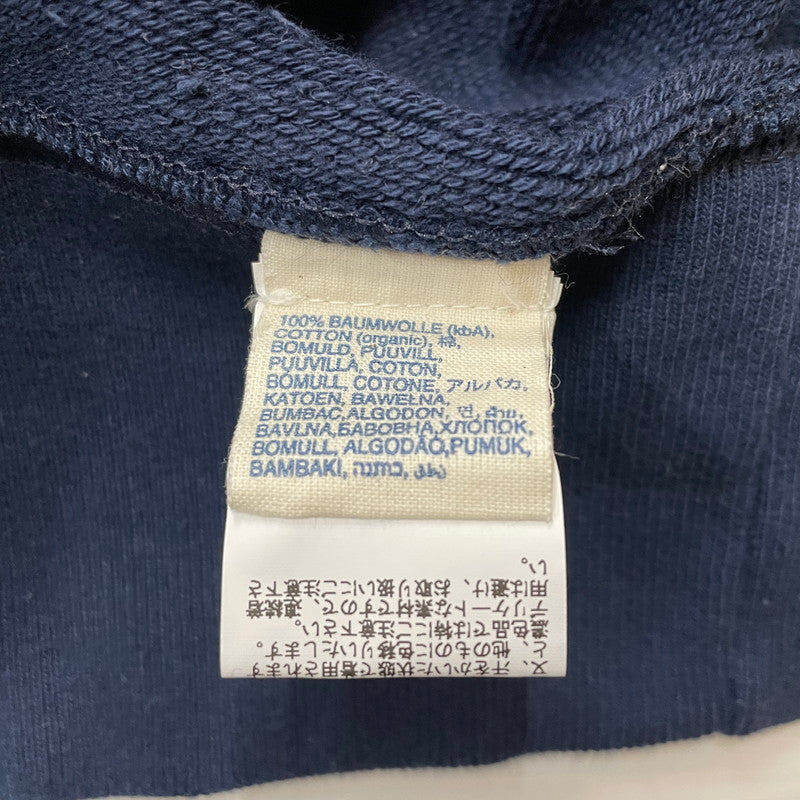 【中古品】【メンズ】 MERZ B.SCHWANEN メルツベーシュヴァーネン LOOPWHEELED SWEATSHIRT 3S48 ループホイール スウェット トップス トレーナー プルオーバー 141-260418-ko-02-tei サイズ：M カラー：ネイビー 万代Net店