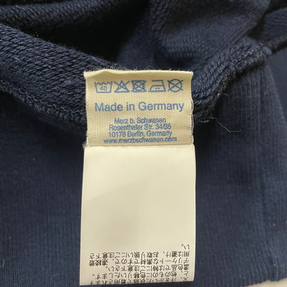 【中古品】【メンズ】 MERZ B.SCHWANEN メルツベーシュヴァーネン LOOPWHEELED SWEATSHIRT 3S48 ループホイール スウェット トップス トレーナー プルオーバー 141-260418-ko-02-tei サイズ：M カラー：ネイビー 万代Net店