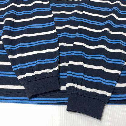 【中古品】【メンズ】 DIASPORA SKATEBOARDS ディアスポラ スケートポーズ L/S TEE 23AW-DSP-CS03 ロングスリーブ Tシャツ 長袖 トップス 142-260723-sa-02-tei サイズ：XL カラー：ボーダー 万代Net店