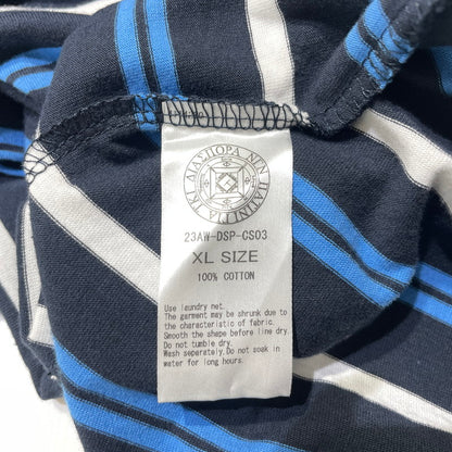 【中古品】【メンズ】 DIASPORA SKATEBOARDS ディアスポラ スケートポーズ L/S TEE 23AW-DSP-CS03 ロングスリーブ Tシャツ 長袖 トップス 142-260723-sa-02-tei サイズ：XL カラー：ボーダー 万代Net店