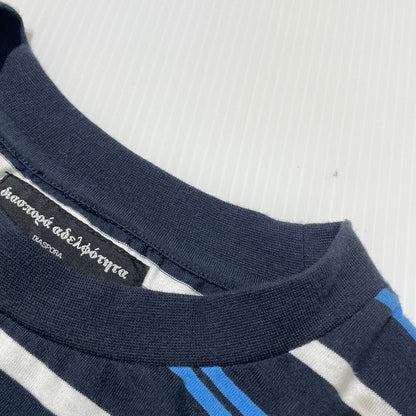 【中古品】【メンズ】 DIASPORA SKATEBOARDS ディアスポラ スケートポーズ L/S TEE 23AW-DSP-CS03 ロングスリーブ Tシャツ 長袖 トップス 142-260723-sa-02-tei サイズ：XL カラー：ボーダー 万代Net店