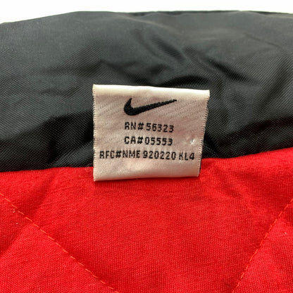 【中古品】【メンズ】 NIKE ナイキ 90’s NYLON JACKET 90年代 ナイロン ジャケット アウター フルジップ 148-260419-ko-02-tei サイズ：L カラー：ブラック 万代Net店