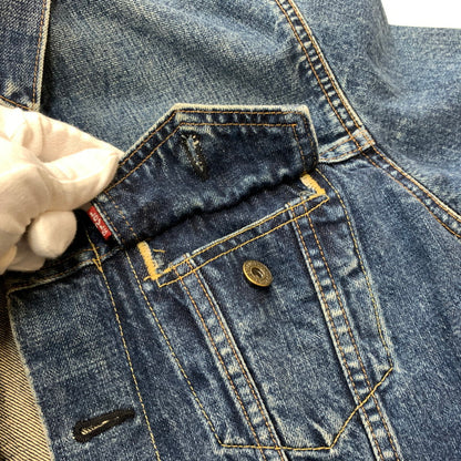 【中古品】【メンズ】 3RD DENIM JACKET 70504-00 サード デニム ジャケット アウター Gジャン 145-260419-ko-08-fuzh サイズ：40 カラー：インディゴ 万代Net店