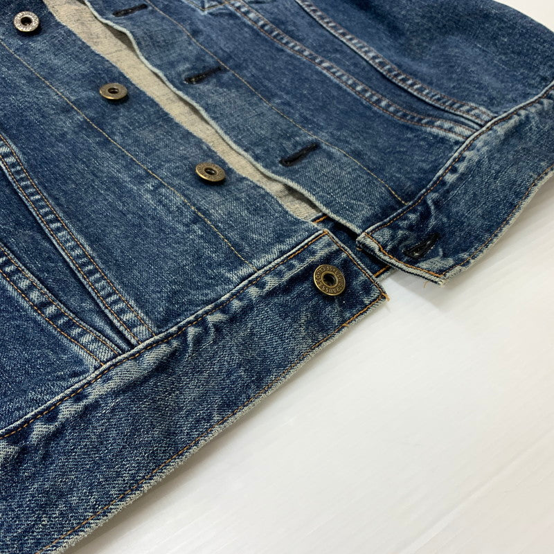 【中古品】【メンズ】 3RD DENIM JACKET 70504-00 サード デニム ジャケット アウター Gジャン 145-260419-ko-08-fuzh サイズ：40 カラー：インディゴ 万代Net店