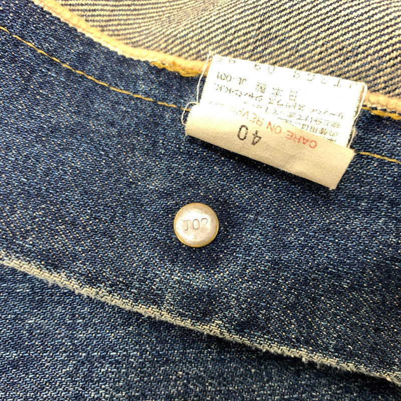 【中古品】【メンズ】 3RD DENIM JACKET 70504-00 サード デニム ジャケット アウター Gジャン 145-260419-ko-08-fuzh サイズ：40 カラー：インディゴ 万代Net店