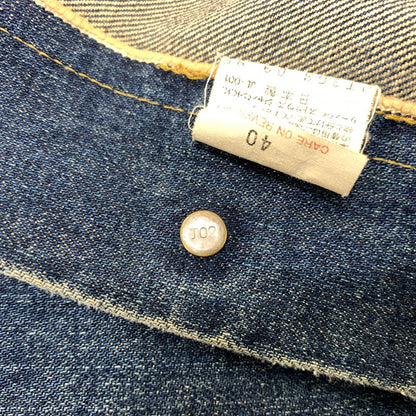 【中古品】【メンズ】 3RD DENIM JACKET 70504-00 サード デニム ジャケット アウター Gジャン 145-260419-ko-08-fuzh サイズ：40 カラー：インディゴ 万代Net店