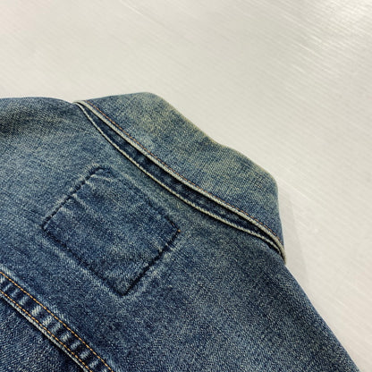 【中古品】【メンズ】 3RD DENIM JACKET 70504-00 サード デニム ジャケット アウター Gジャン 145-260419-ko-08-fuzh サイズ：40 カラー：インディゴ 万代Net店