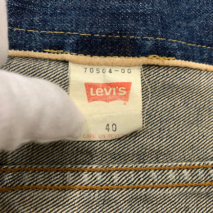 【中古品】【メンズ】 3RD DENIM JACKET 70504-00 サード デニム ジャケット アウター Gジャン 145-260419-ko-08-fuzh サイズ：40 カラー：インディゴ 万代Net店