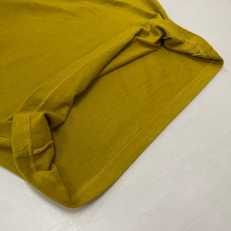 【中古品】【メンズ】 FAT エフエーティー OTEE L L/S TEE F32020-CT10 ロングスリーブTシャツ 長袖トップス カットソー 142-260711-ss-05-tei サイズ：FAT カラー：マスタード 万代Net店