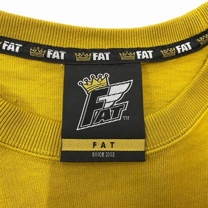 【中古品】【メンズ】 FAT エフエーティー OTEE L L/S TEE F32020-CT10 ロングスリーブTシャツ 長袖トップス カットソー 142-260711-ss-05-tei サイズ：FAT カラー：マスタード 万代Net店