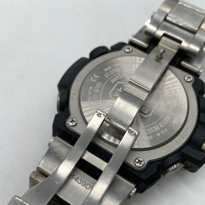 【中古品】【メンズ】 G-SHOCK ジーショック G-STEEL GST-B100D-1A9JF ジー スティール ウォッチ 腕時計 タフソーラー 196-260503-ko-11-tei カラー：シルバー 万代Net店